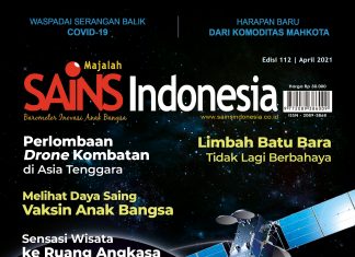 Majalah Sains Indonesia Edisi 112 April 2021